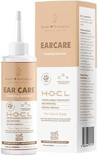 Kahu Naturals Kulak Temizleme Solüsyonu, Kir Kaşıntı Koku Önleyici, Kedi ve Köpek, 75 ml