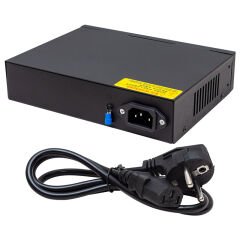 4+2 PORT 10/100 MBPS 72 WATT POE ETHERNET SWITCH