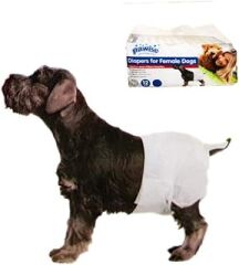 PAWISE DİAPERS FOR FEMALE DOGS 28-40 COM / 11-16 KG