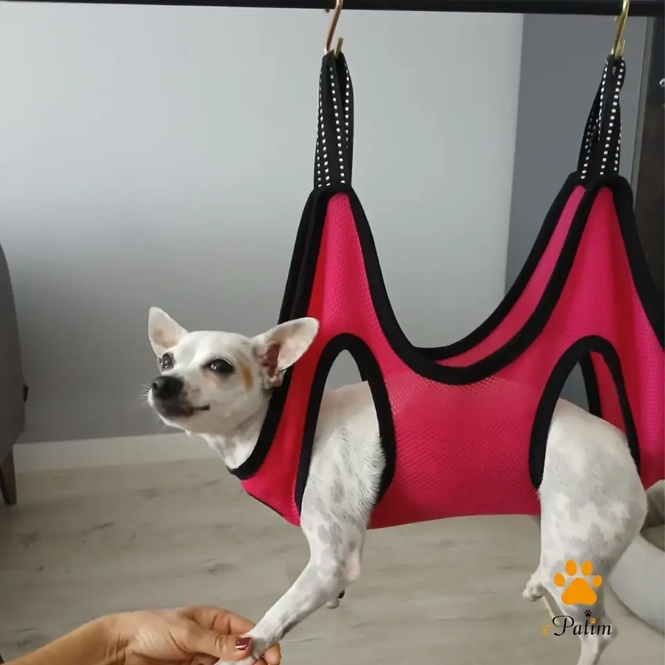 Kedi/Köpek Bakım Hamağı Fuşya - L