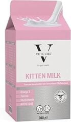 Vetcure Kitten Milk Yavru ve Anne Kedi İçin Tamamlayıcı Süt Tozu Takviyesi 200 gr