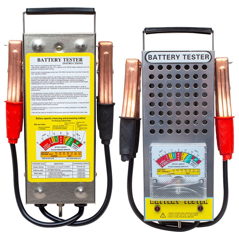 PM-19432 1 VOLT - 16 VOLT - 125 AMPER PROFESYONEL ANALOG AKÜ TEST CİHAZI