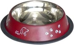 TOMMY Çelik Mama Kabı Bordo 16 Oz, 551-VM2509BB