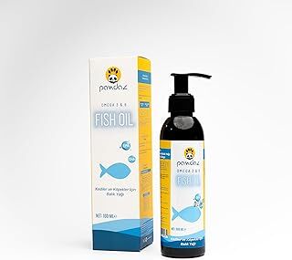 pawdaz Fish Oil - 200 ml. - Deri ve tüy sağlığını destekleyen balık yağı (omega 3-6)