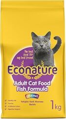 Econature Yetişkin Kedi Mamasi Gurme 1 Kg Sari Ambalaj