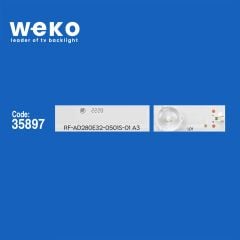 6062 35897X3 RF-AD280E32-0501S-01 A4 - 180.DT0-281200-0H 3 ADET LED BAR