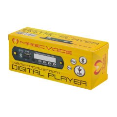 M515 OTO TEYP USB/SD/MIC/BLUETOOTH KUMANDALI MİKROFONLU OTO TEYP ÇEVİRİCİ DİJİTAL PLAYER BOARD (12V-500MA)