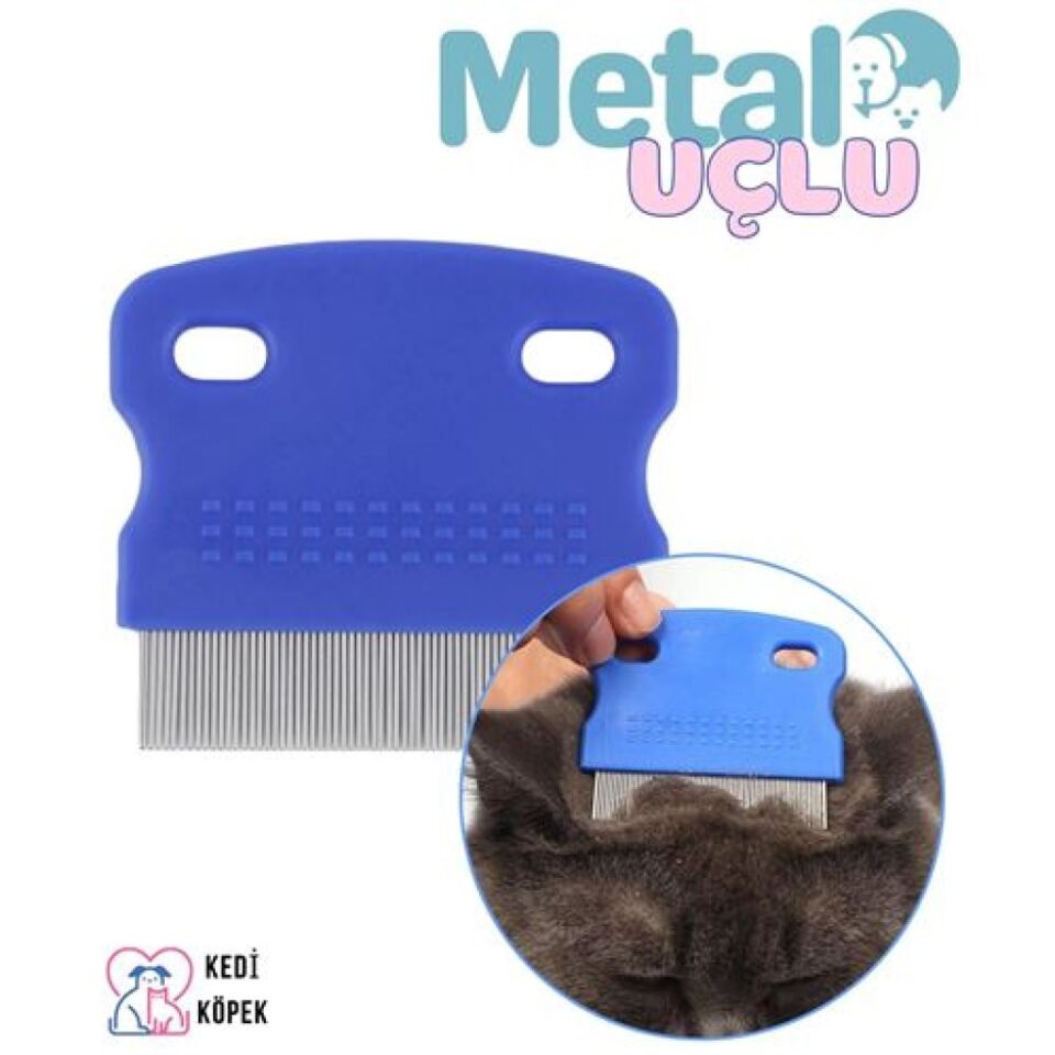 ePatim  Kedi Köpek 6 cm Bit Pire Sirke Toplayıcı Tarak