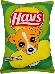 Hav's Peluş Cips Köpek Oyuncağı Hışırtı Sesli Köpek Oyuncağı Cips Şeklinde Ses Çıkaran Köpek Oyun Arkadaşı