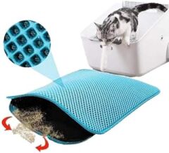 bypet Kedi Tuvaleti Önü Elekli Kedi Kumu Paspası 60 x 40 cm