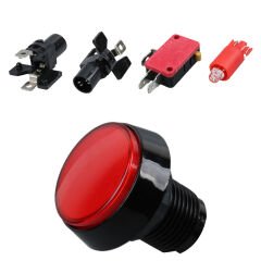 IC-180J-1 ATARİ BUTONU 12V LEDLİ KAFA ÇAPI 32MM DELİK ÇAPI 24MM