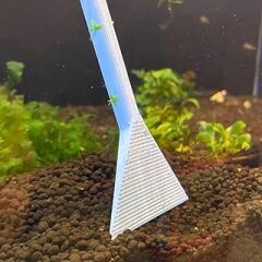 Akvaryum Spatulası Kum Düzeltici Cam Kazıyıcı 24 Cm Plastik Spatula