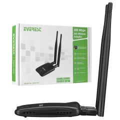 EWN-999 300 MBPS ÇİFT ANTENLİ KABLOSUZ WİFİ ALICI WIRELESS USB ADAPTÖR (KABLOLU)