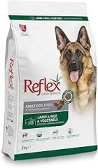 Reflex Kuzu Etli & Pirinçli & Sebzeli Yetişkin Köpek Maması 3 kg
