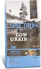 Spectrum Düşük Tahıllı Somon, Hamsi ve Yaban Mersinli Yetişkin Kedi Maması 2kg