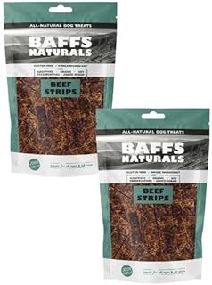 Baffs Naturals Dana Mini Et Çubuğu 100% Doğal Köpek Ödül Maması 100 gr (100 Gr x 2 Adet)