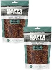 Baffs Naturals Dana Mini Et Çubuğu 100% Doğal Köpek Ödül Maması 100 gr (100 Gr x 2 Adet)