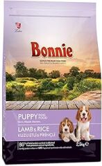 Bonnie-Kuzu Etli Ve Pirinçli Yavru Köpek Maması 2,5 Kg