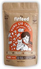 fitfeed Freeze-Dried Kuru Çiğ Kedi Maması -%85 Tavuk - 300g