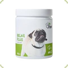 Dr. Paw Relax Plus - Küçük Irk Köpekler için Glütensiz ve Şekersiz Rahatlatıcı Çiğnenebilir Tablet (60 adet, 90 gr)