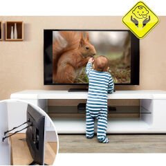 PWR-22080  15 - 75 LCD GÜVENLİK KEMERİ (LCD VE BEBEK GÜVENLİK KEMERİ)