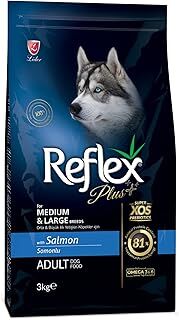Reflex Plus Orta&Büyük Irk Somonlu Yetişkin Köpek Maması 3 kg
