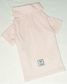 MİNİŞ - Evcil Hayvanlar İçin Açık Pembe Polo T-Shirt L