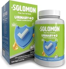Solomon Urinary Plus D Tablet Kedi Ve Köpek (kedi Ve Köpekler Için Üriner Sağlık Destek Tableti 75 Adet)