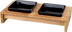 Trixie Mama Su Kabı Seti, 2X0,2L, Ahşap, 28X5X15cm