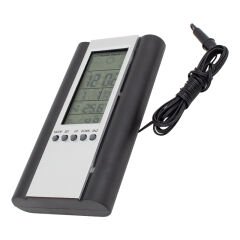 PM-6107 SICAKLIK NEM ÖLÇER TERMOMETRE (SAAT-ALARM)