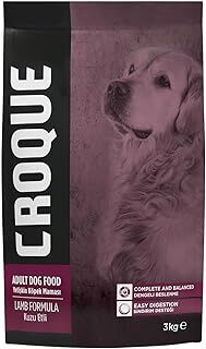 Croque Kuzu Etli Yetiskin Köpek Mamasi 3 kg