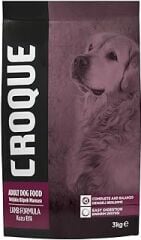Croque Kuzu Etli Yetiskin Köpek Mamasi 3 kg