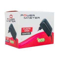 PM-620 18 VOLT - 1 AMPER 3.5*1.35 MM UÇLU PLASTİK KASA PRİZ TİPİ ADAPTÖR