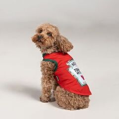 SALYA STORE Ketchup Yazlık Köpek Atlet (kedi,köpek Kıyafeti Küçük Irklar) (XX-Large)