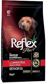 Reflex Plus Büyük Orta Irk Kuzulu Yaşlı Köpek Maması 3 kg