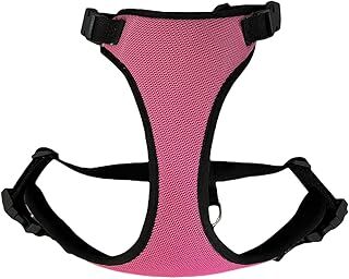 Mor Lama Köpek Göğüs Tasması Pembe Medium