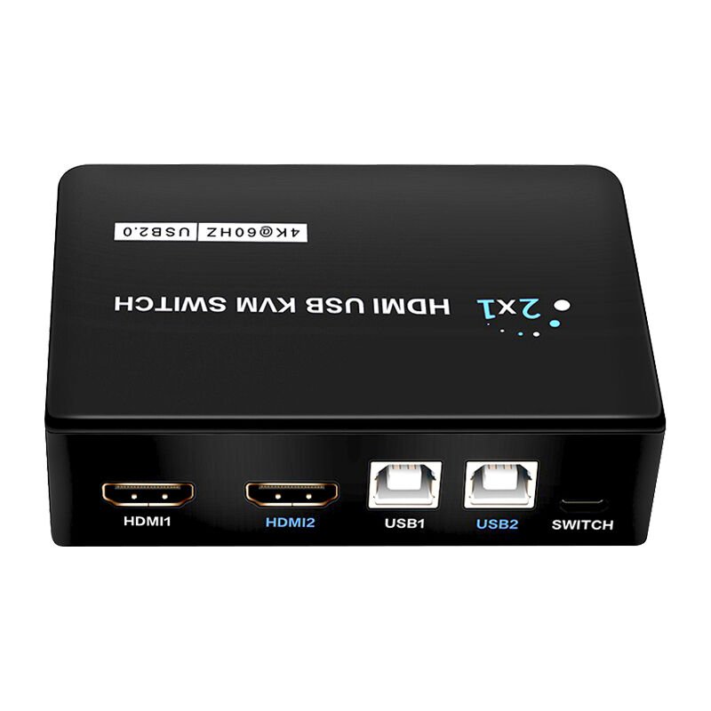 PM-11789 4K HDMI USB KVM SWITCH 2X1
