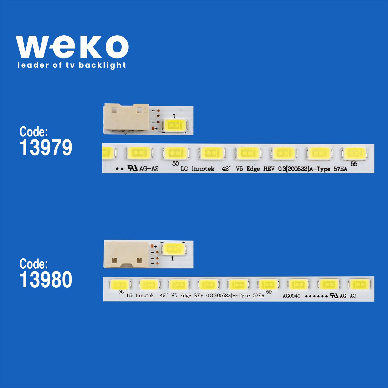 5265 13979X2 13980X2 42 V5 EDGE FHD REV 0.1 4 ADET LED BAR (57LED)