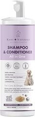 Kahu Naturals All in One Şampuan Nemlendirici, Köpek ve Kedi, İnci ve Yulaf Proteini, At Kestanesi, Pantenol,%100 Doğal, 400 ml