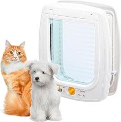 Ferplast Swıng 9 Kedi-Köpek Kapısı, Beyaz