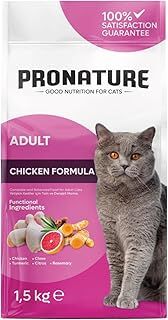 Pronature Yetişkin Kedi Maması Tavuk ve Pirinçli 1,5 Kg