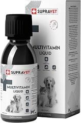 Supravet Kedi Köpek Sağlığı İçin Multi Vitamin Sıvı Damla 100 Ml