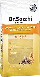 Dr.Sacchi Düşük Tahıllı Tavuklu Yetişkin Kedi Maması 10kg