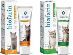 biofarin Kısırlaştırılmış Kediler İçin Malt Macun Ve Bağışıklık Sistemi Destekleyici Multivitamin Macun (2 Li Set)