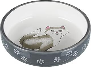 Trixie Kısa Burunlu Kedi Seramik Mama Su Kabı