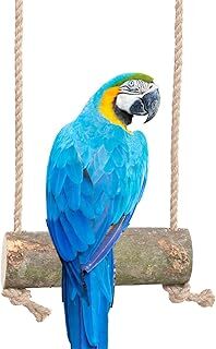 X-Perk Papağan Kuş Salıncağı Tüneği Kuş Tünek Dğal Ağaç Tünek Kuş Salıncak