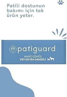Patiguard Pet Hijyen Mendili Nano Gümüş Evcil Hayvan Koku Giderici Temizleme Bakım Havlusu 1 Adet