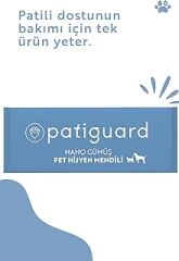 Patiguard Pet Hijyen Mendili Nano Gümüş Evcil Hayvan Koku Giderici Temizleme Bakım Havlusu 1 Adet