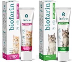 biofarin Kitten Paste 100 Gr Yavru Ve Anne Kedi Bağışıklık Kas Gelişimi Destekleyici Multivitamin Malt Macunu + Multi Paste 100gr Bağışıklık Sistemi Destekleyici Multivitamin Malt Macun