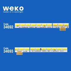 5035 34692X1 34693X1 17ELB49ULR2 7020PKG 68EA 2 ADET LED BAR (68LED)